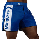 Fightshorts - Hayabusa - 'Icon Mid-Length' - Blå/Hvid