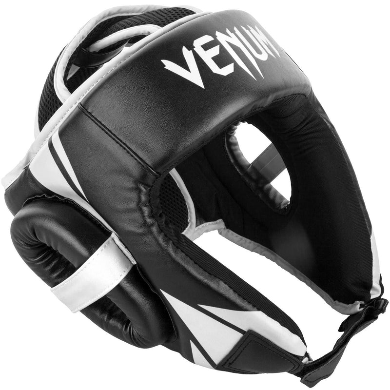 boxing helmet - Venum - Challenger Open Face - Black/White