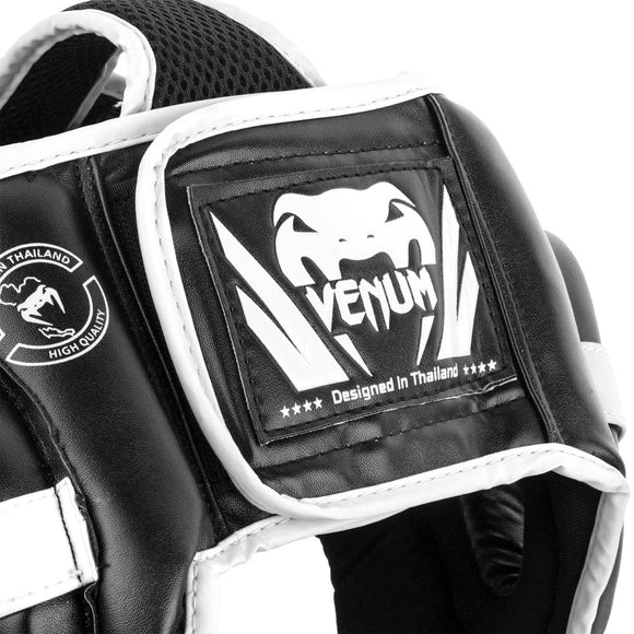 boxing helmet - Venum - Challenger Open Face - Black/White