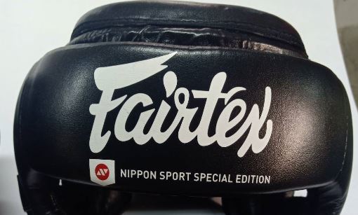 Boksehjelm - Nippon Sport - 'Fairtex HG14' - Sort