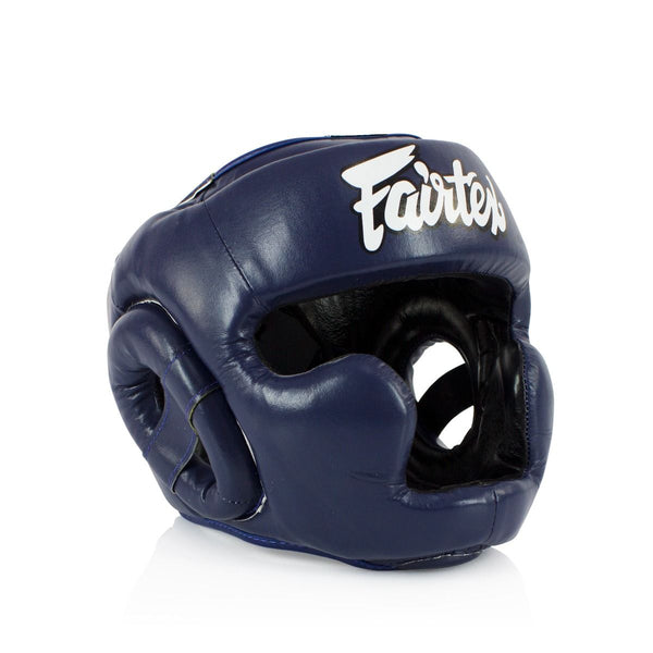 Boxing Helmet - Kids - Fairtex - Blue