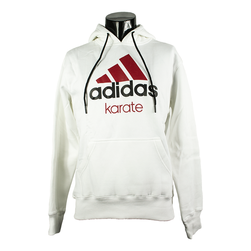Hættetrøje - Adidas Karate - 'Karate Hoodie' - Hvid