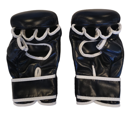 Mma gloves - Fairtex - 'FGV18' - Black/White