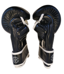 Mma gloves - Fairtex - 'FGV18' - Black/White