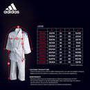 Ju Jutsu gi - Adidas - Evolution - Hvid