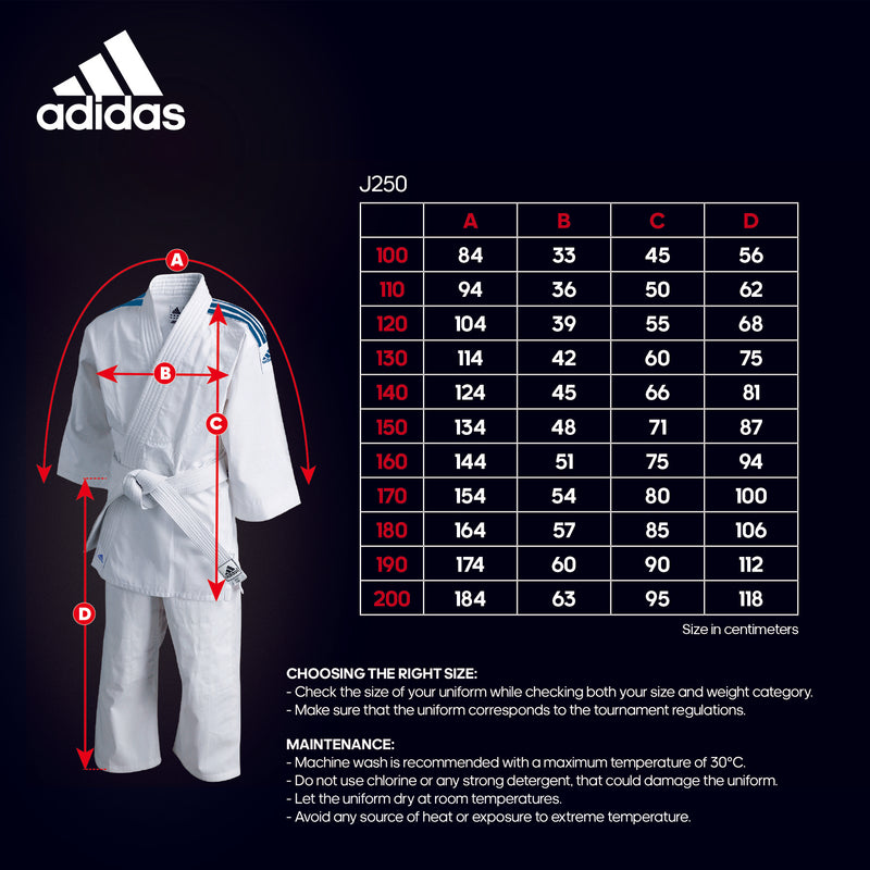Judo Uniform  - Adidas Judo - 'Evolution 2' - Hvid