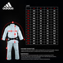 Judo Uniform  - Adidas Judo - 'Quest J690' - Hvid-Sort