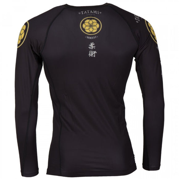 Rash Guard - Tatami Fightwear - 'Kaimon' - Sort