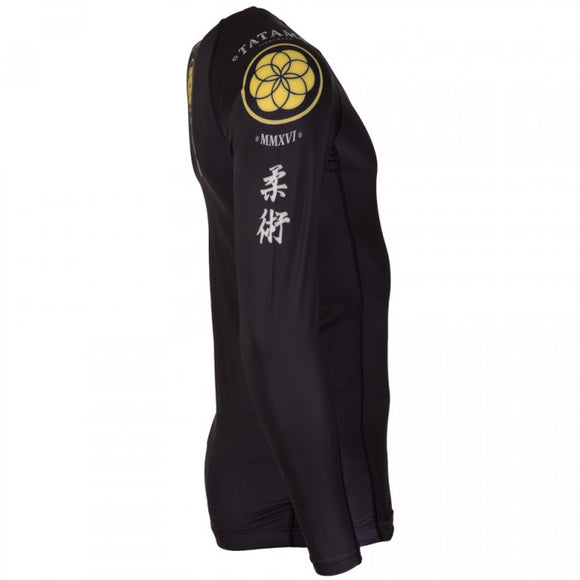 Rash Guard - Tatami Fightwear - 'Kaimon' - Sort