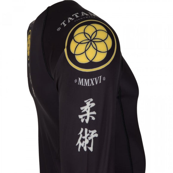 Rash Guard - Tatami Fightwear - 'Kaimon' - Sort