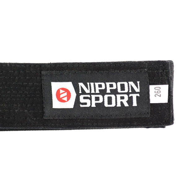 Bælte - Nippon Sport - 'Kuzushi Dan' - Sort