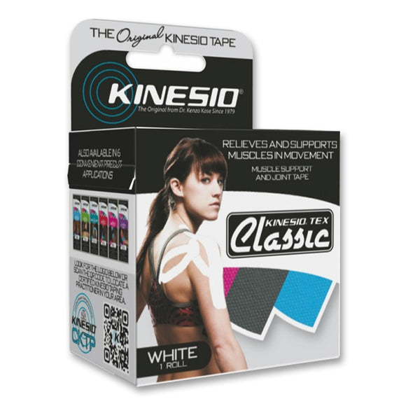 Kinesio Tex Gold Classic Hvid 1 rulle á 5cm x 4m