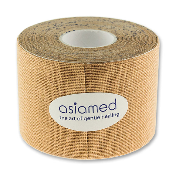Kinesiologitape - Asiamed - 5cm x 5m - Beige