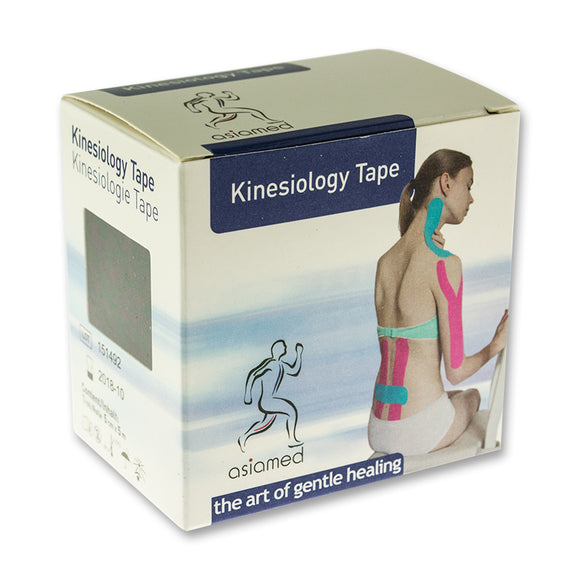Kinesiologitape - Asiamed - 5cm x 5m - Sort