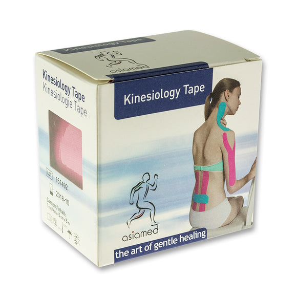 Kinesiologitape - Asiamed - 5cm x 5m - Pink
