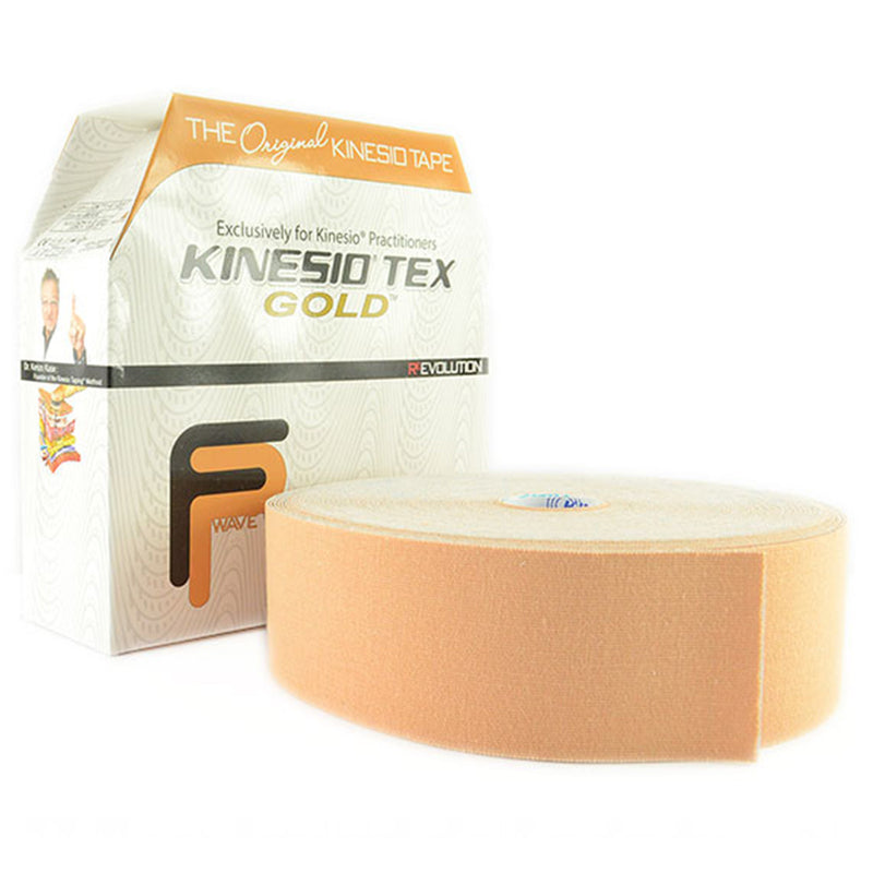 Kinesiotape - Kinesio Tex - 'Tex Gold FP 31,5m' - 5CM - Beige