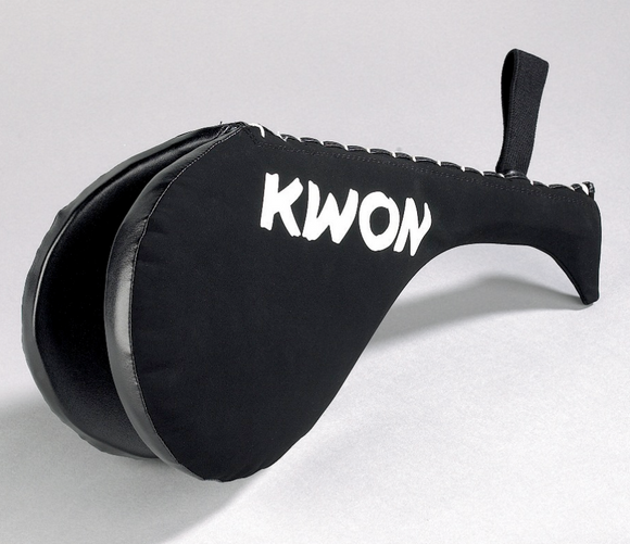 Floppy Mitt - Kwon Dark Line - Skinke dobbelt - Sort