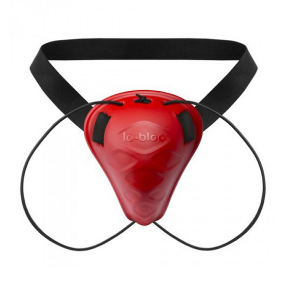 Skridtbeskytter - Lo Bloo - 'Aerofit Kids' - Rød