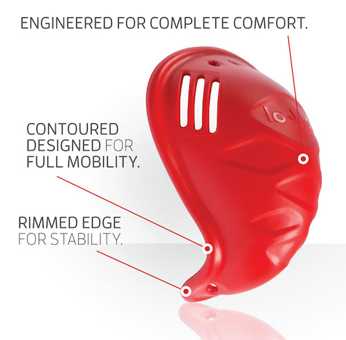 Skridtbeskytter - Lo Bloo - 'Aerofit Kids' - Rød