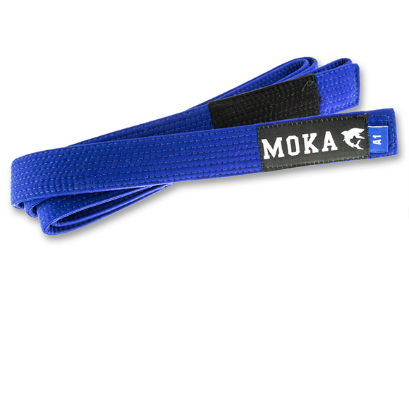 BJJ Bælte - Moka - Blå