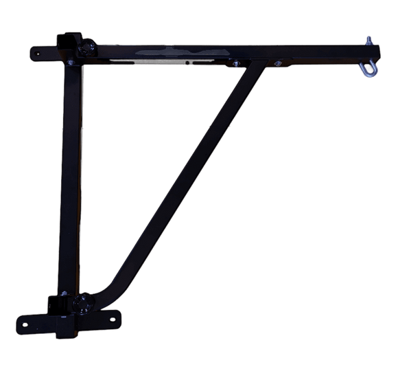 boxing bag mount folded