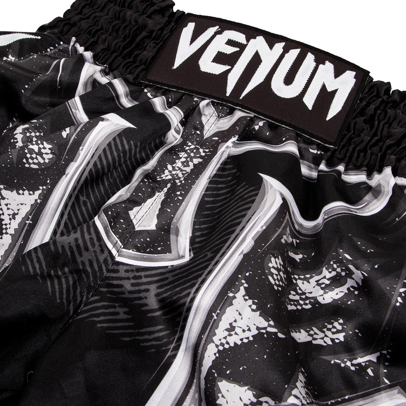 Muay Thai Shorts - Venum - 'Gladiator 3.0' - Sort-Hvid