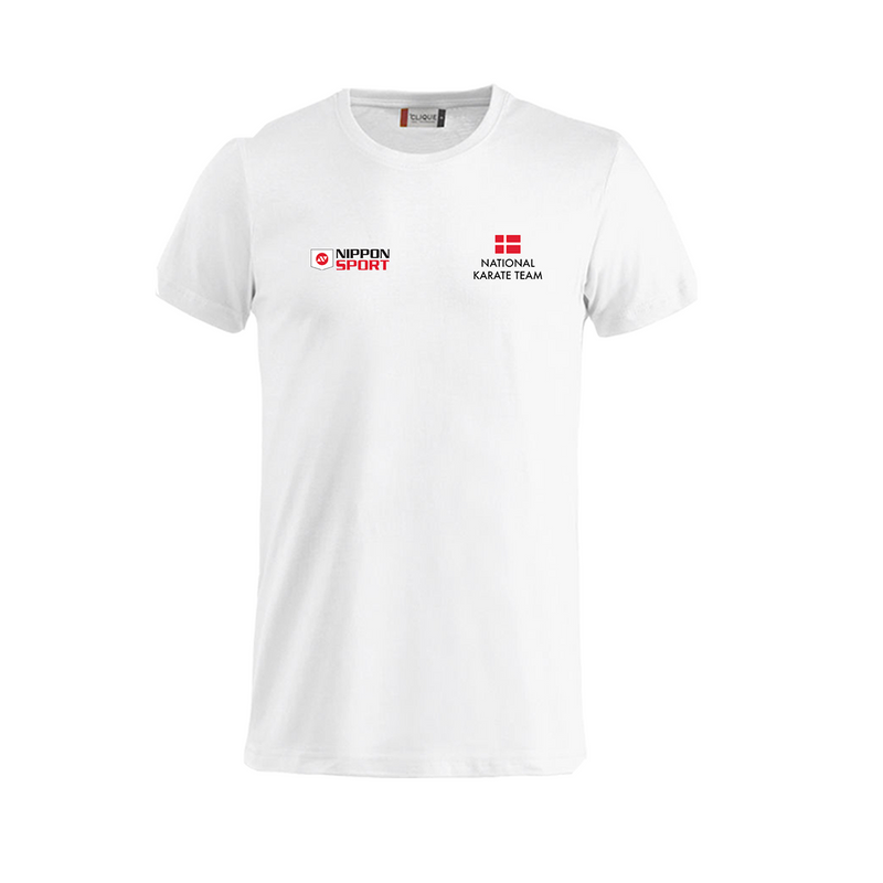 T-shirt - Landshold - Danmark - Hvid
