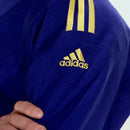 Judo Uniform  - Adidas Judo - 'Champion 2.0' - Slim Fit - Blå-Gul