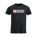 T-Shirt - Nippon Sport - 'New Classic' - Sort