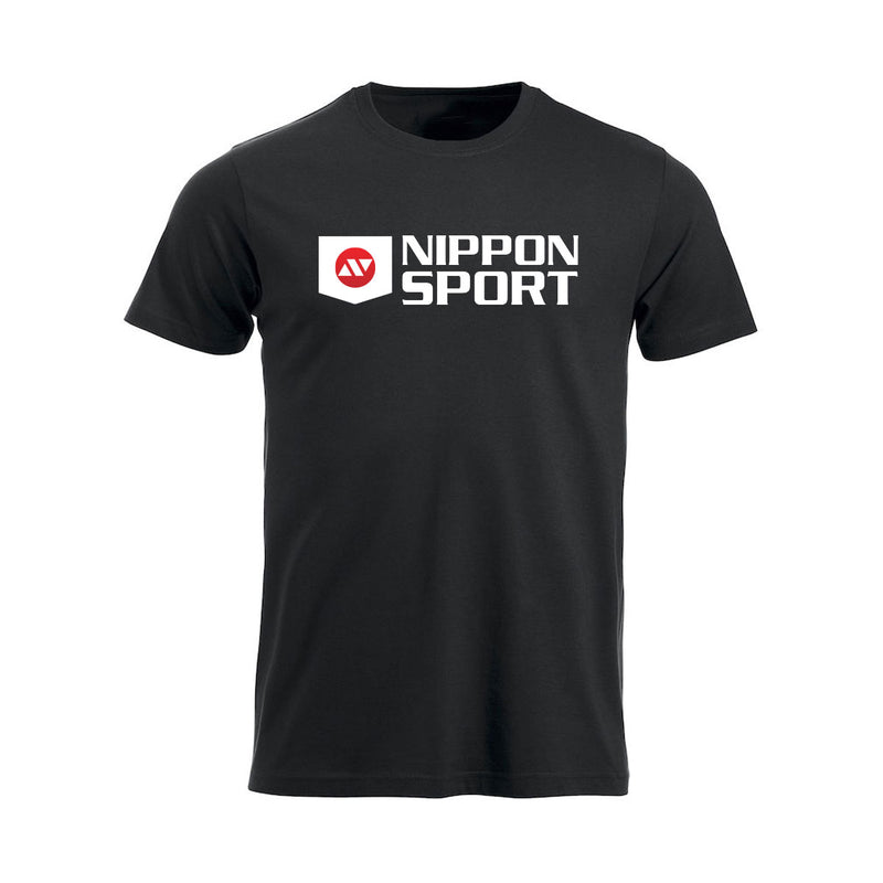 T-Shirt - Nippon Sport - 'New Classic' - Sort