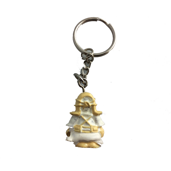 Nøglering - Budo Nord - Kendo - Hvid-Rød