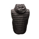 Nippon Sport - Broderet vest - m. aftagelig hætte