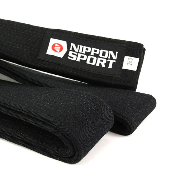 Bælte - Nippon Sport - 'Kuzushi Dan' - Sort