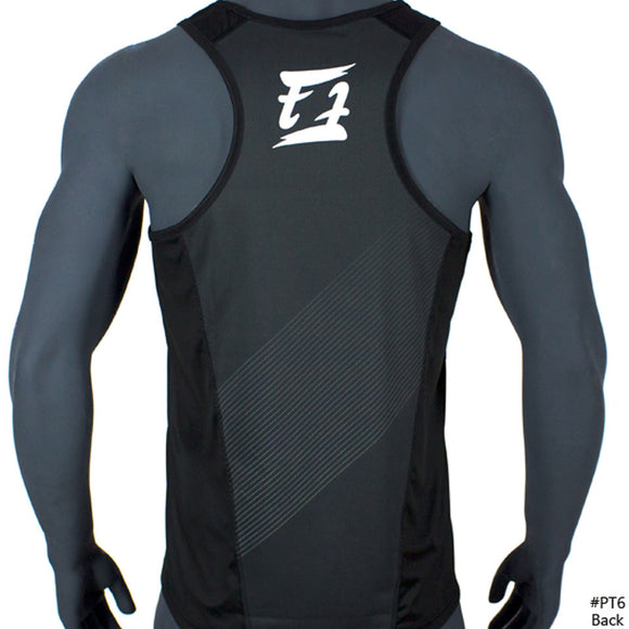 Tank Top - Fairtex - 'PT6' - Sort