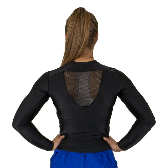 Adidas Rashguard - Lange Ærmer - Sort