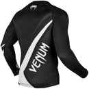 Rashguard - Venum Contender 4.0 Rashguard - Long Sleeves - Black/Grey-White