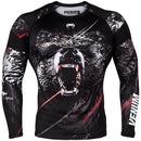 Rashguard - Venum - Grizzli - Langærmet - Sort-hvid