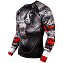 Rashguard - Venum Werewolf Rashguard - Long Sleeves - Sort-Grå