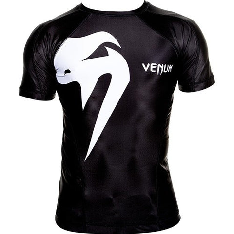 Rashguard - Venum - Giant - Kortærmet - Sort/Hvid