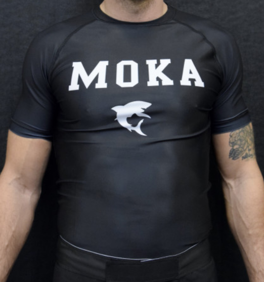 Moka rashguard short sleeves