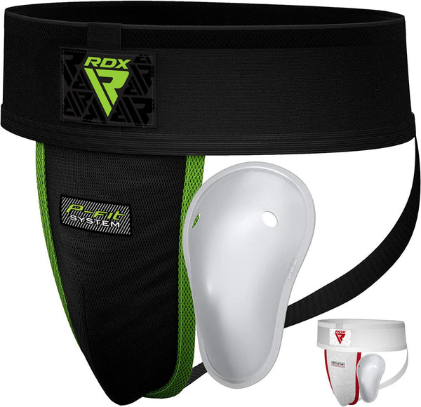 Skridt beskytter - RDX - Supporter Plus - Sort