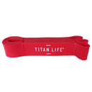 Træningselastik - Titan Life Pro - Power Band 22-56 kg - Rød