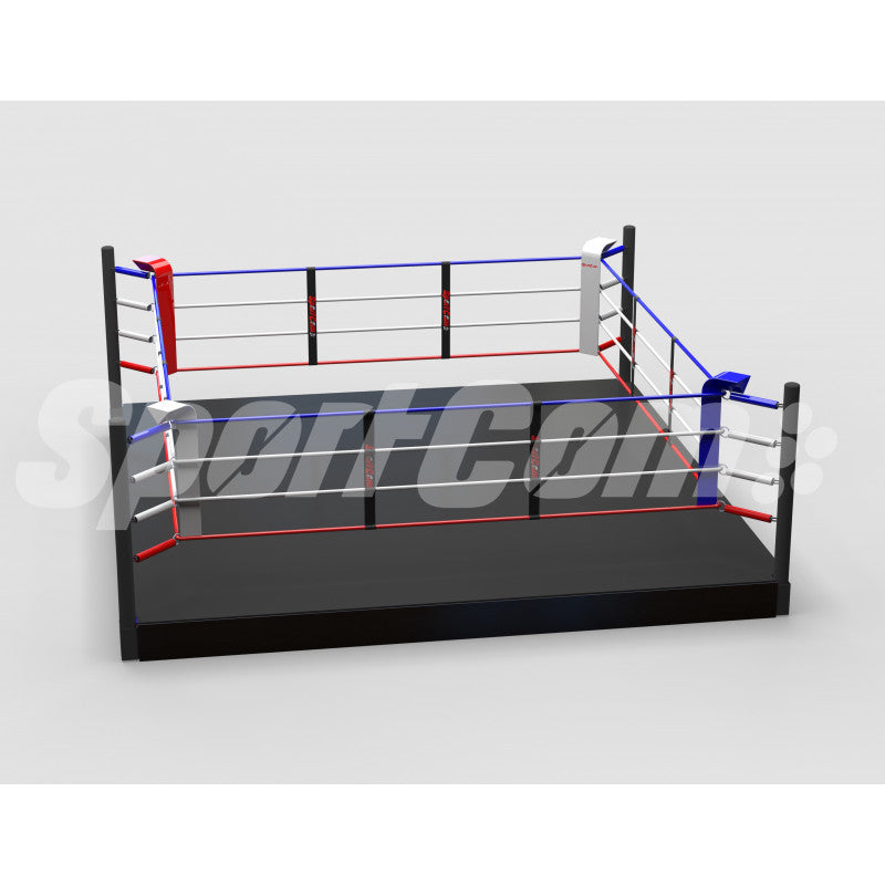 Boxing Ring - SportCom - 'Training Ring' - 5x5m - Podium 30cm