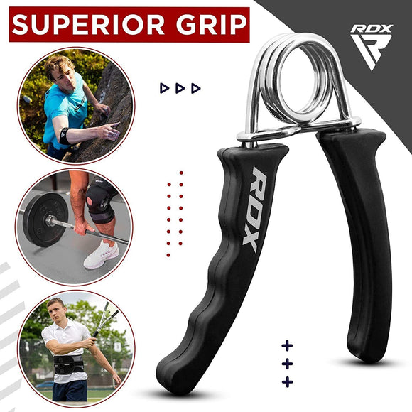 Håndtræner - 'Grip Strengthener' - RDX - Sort