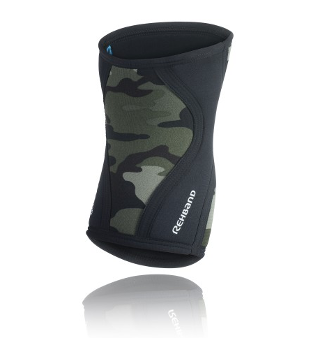 Knæstøtte - Rehband - RX - 5 mm - Camo