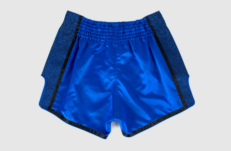 Muay Thai Shorts - Fairtex - 'BS1702' - Sort-Blå