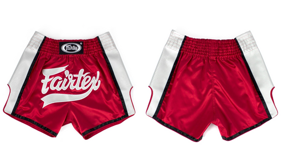 Muay Thai Shorts - Fairtex - 'BS1704' - Rød