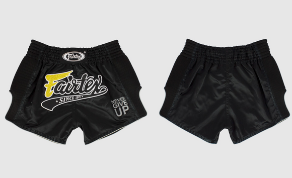 Muay Thai Shorts - Fairtex - 'BS1708' - Sort