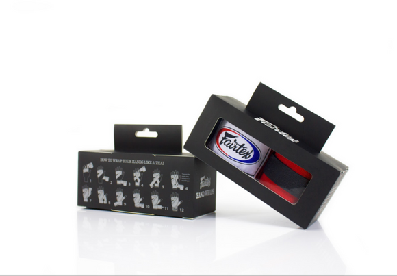 handwraps - Fairtex - 'HW2' - 4.5m - Rød