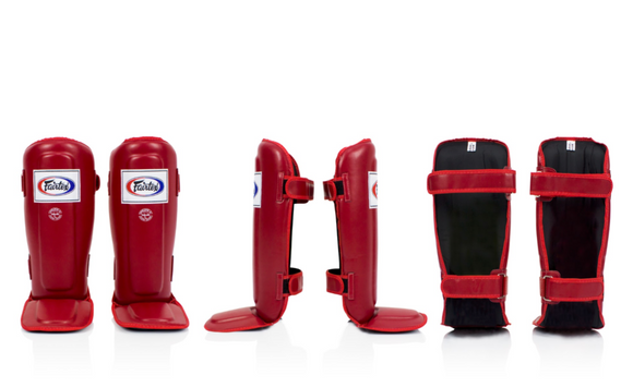 Benbeskytter - Fairtex - 'SP3' - Rød